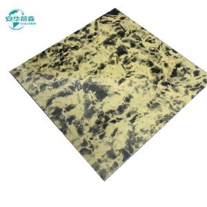 Quality Marble Grain Acp Aluminum Composite Panel Sheet 3mm wholesale