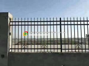 Quality Triangle Bending Welded Wire Fence Panels , Public Garden Mesh Fencing wholesale