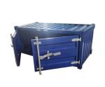 Black Orange Yellow Red Gray Blue 2 Door Container Cabinet Coffee Table