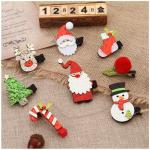 2pcs Christmas Hair Clips Accessories For Girls Kids Hairpin Set