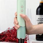 Electric Rechargeable Metal Bottle Opener 186*43MM UV Painting