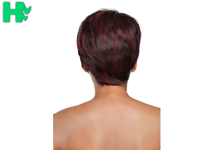 Heat Resistant Factory Direct Sell Synthetic African Woman Short Hair Wig