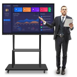 Quality 450cd/M2 Digital Smart Interactive Whiteboard For Video Meeting wholesale