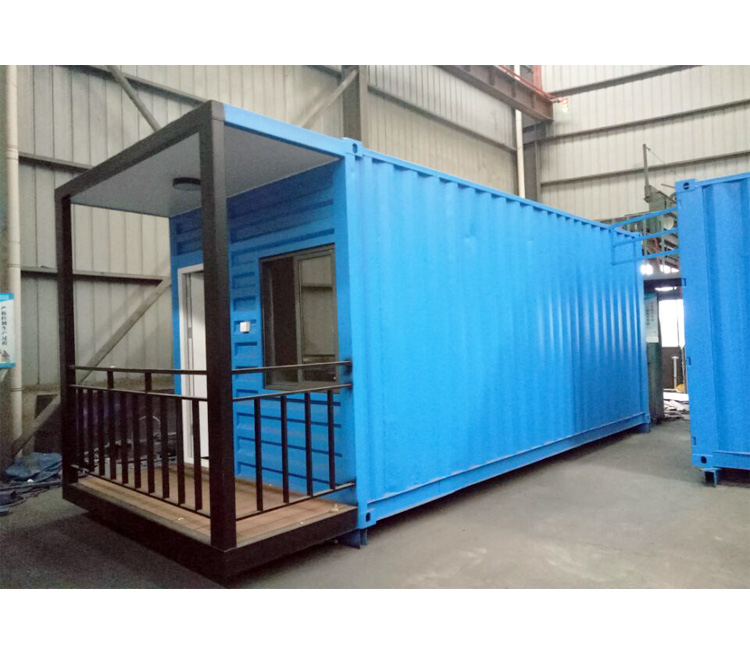 Galvanized 20ft Gatepost Portable Office Container Flexible Combination