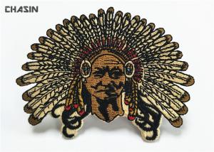Quality 2D Eco - Friendly Clothing Embroidered Badges No Minimum Feather wholesale