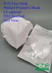 Latex Free Medical Protective Mask Excellent Bacterial Filtration Properties