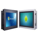 Rugged 8 inch 8.4 inch dustproof touch screen LCD monitor metal display screen