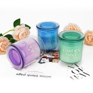Quality Glass Jar Scented Candle April Fool's Day Occasion Double Wall Clear Transparent High Borosilicate Candles wholesale