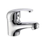 Brass Single Hole Single Handle Basin Mixer In Chrome