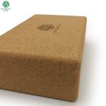 Natural Cork Blocks Standard Size Yoga Blocks Non-Slip&Anti-Tilt Lightweight,