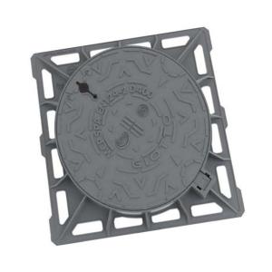 Quality Removeable Plate EN124 D400 Metal Manhole Cover Municipal Construction wholesale