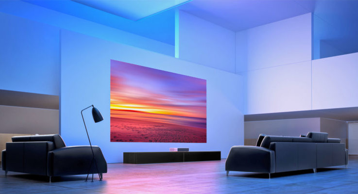 iBoard Ultra Short Throw Laser Projector 4K 3600lm For Home And Education