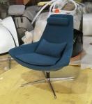 Metropolitan swivel chair Liviing room Lounge chair fabric recline chair