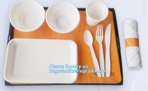 Quality Corn starch Bio-based Disposable Lunch box, Corn Starch Disposable Food Container, disposable tableware lunch box wholesale