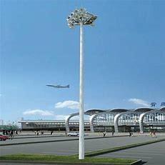 Quality Q460 Galvanised Tubular Roadside Light Pole Burial Type wholesale
