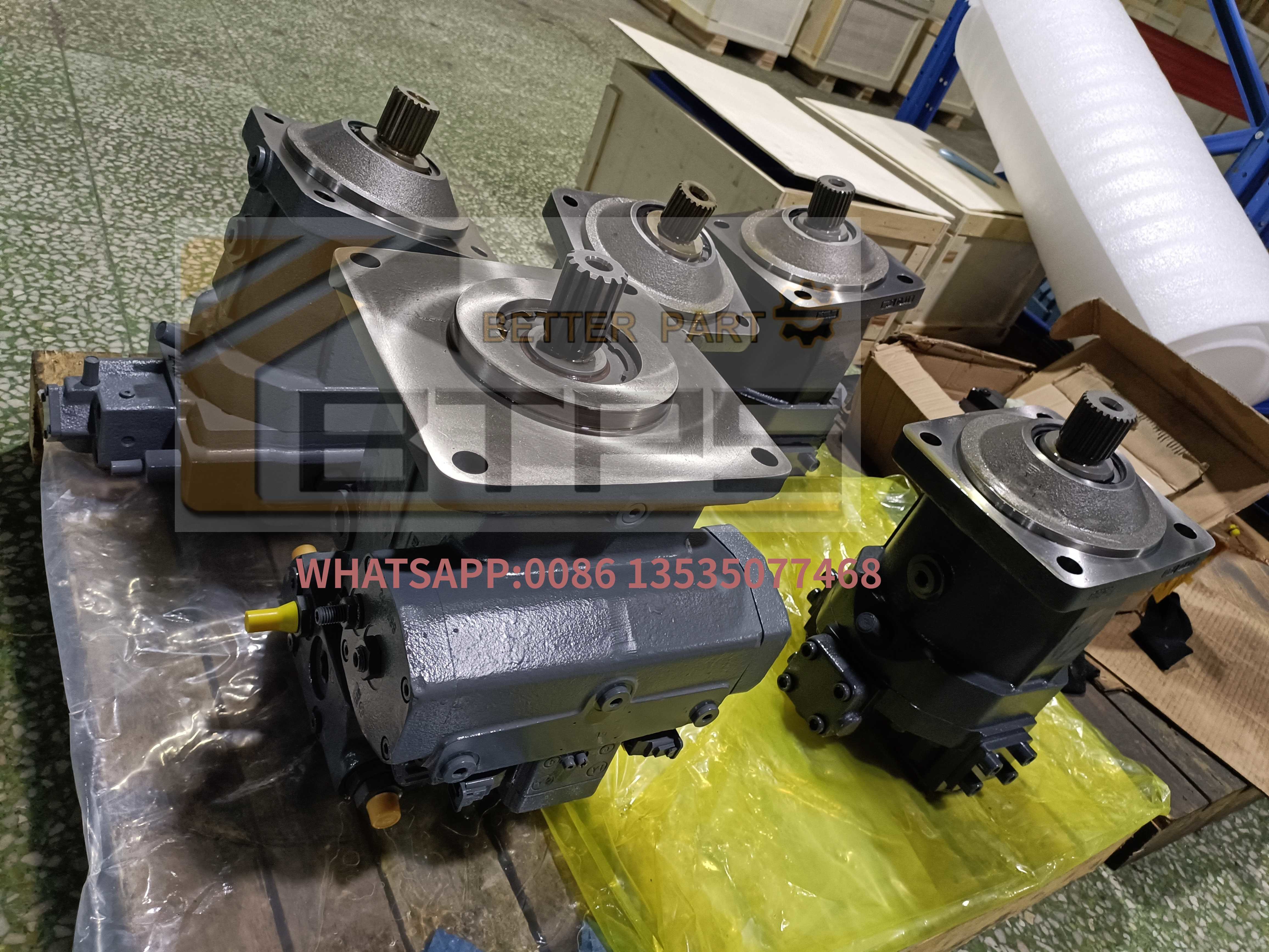 A6VM Series Rexroth A6VM80 Hydraulic Motor For A6VM28 A6VM55 A6VM107 A6VM140 A6VM200 A6VM355 Excavator Parts