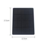 SP3 3.3W 5.5V USB Output Solar Powered Panel DC 5V 1A Portable Mini Outdoor