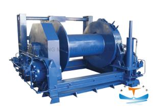 Quality 4 - 90kw Tugger Marine Electric Winch Local Control 20 - 500m Drum Capacity wholesale