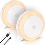 Warm White 2800K 1W 5V USB Rechargeable Motion Sensor Light