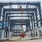 Welded H Steel Beam Main Frame Steel Structure Durable Customizable Metal