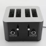 1800W 4 Slice Bread Toaster Pop Up Sandwich Maker 120V 60Hz