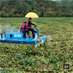 Newest professional water hyacinth harvester/trash skimmer boat/water weed