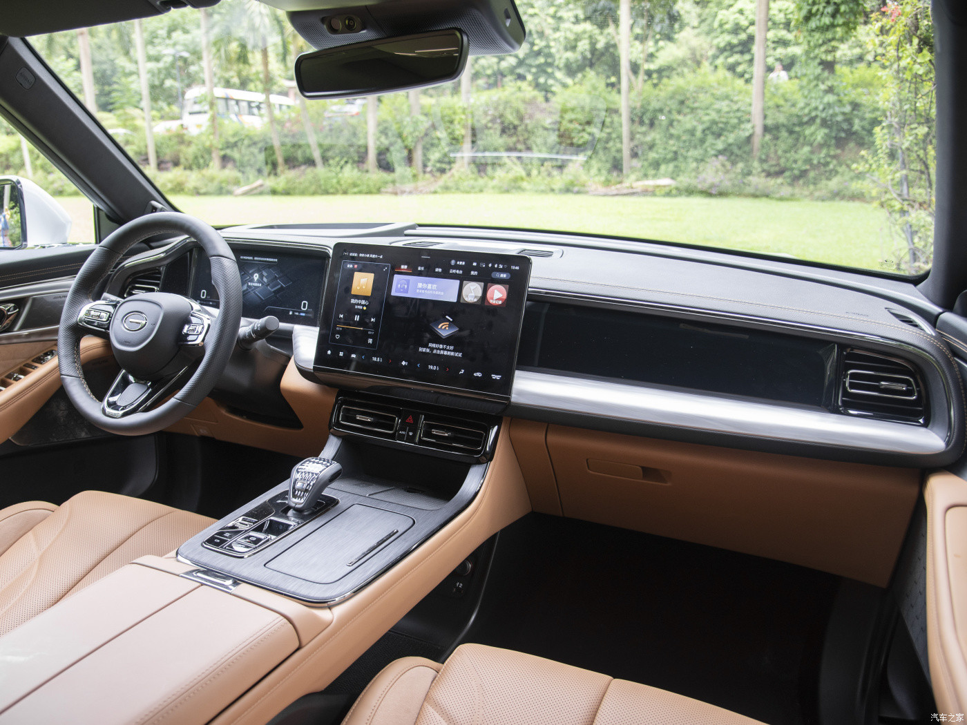 GAC Trumpchi ES9 Chinese Electric SUV PHEV Comprehensive Driving Mileage 1215KM