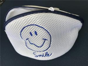 Quality Quality underwear washing protection poly mesh bra laundry bag with zipper type wholesale