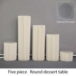 Folding Dessert Table Baby Engagement Wedding Origami Dessert Tai Chung Style