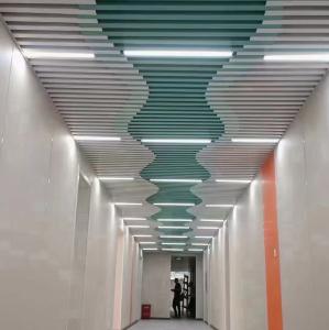 Quality Aluminum Ceiling Wall Panel Acoustic Suspended Metal Baffle Ceiling For Indoor Decor wholesale