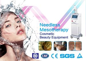 Quality Protable No Needle Cosmetic Laser Equipment 7MHZ Frequency No Radiation wholesale