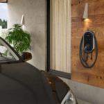 Modern Design Style VW Tiguan SUV 22kw Charging Station Plug Temperature