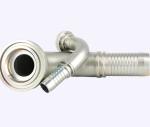 GB Standard Round Head Hydraulic Fittings for Excavator 87391 in Stainless Steel