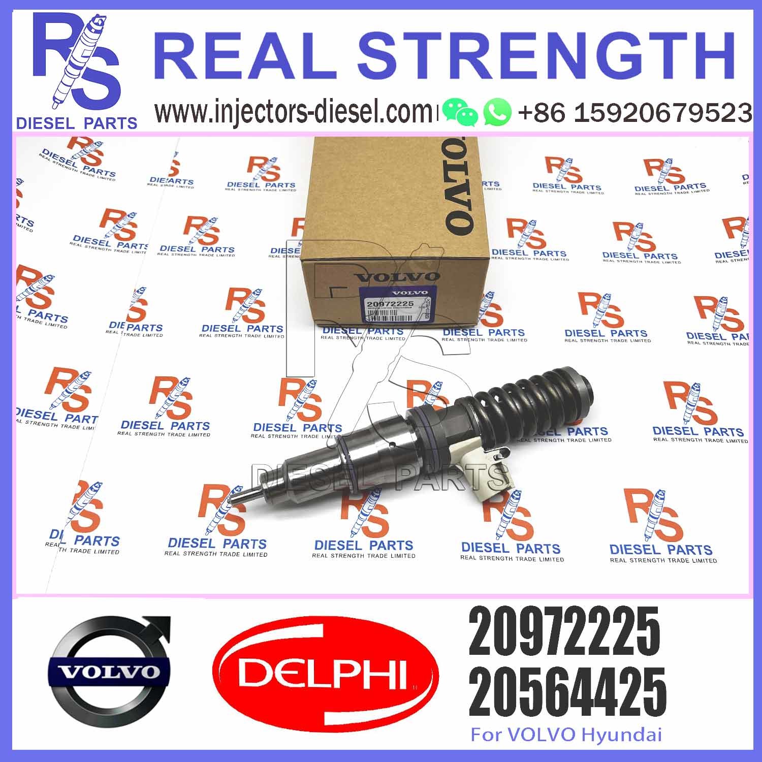 Diesel Fuel Inyector Electronic Unit Injector 20972225 BEBE4D16001 BEBE4N01001 for D11C V-O-L-V 21506699 21569191