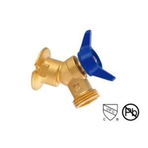 Quality Aluminum Alloy Handle Brass Compression Hose Bibb Male Threaded Brass Valve wholesale
