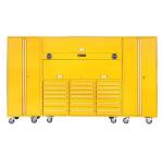 Professional Brown Cabinet Metal Heavy Duty 33 Drawers Tool Roller Cabinet