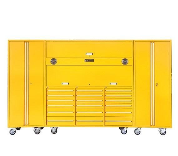 Professional Brown Cabinet Metal Heavy Duty 33 Drawers Tool Roller Cabinet