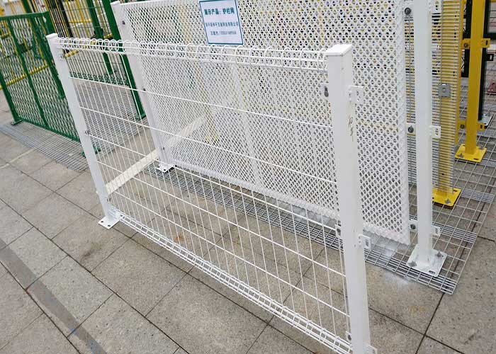 5mm 6ft White Double Loop Wire Mesh Fence Welded