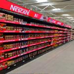 Indoor Shelf Creative LED Display P1.8 Video Advertising Screen For Supermarket