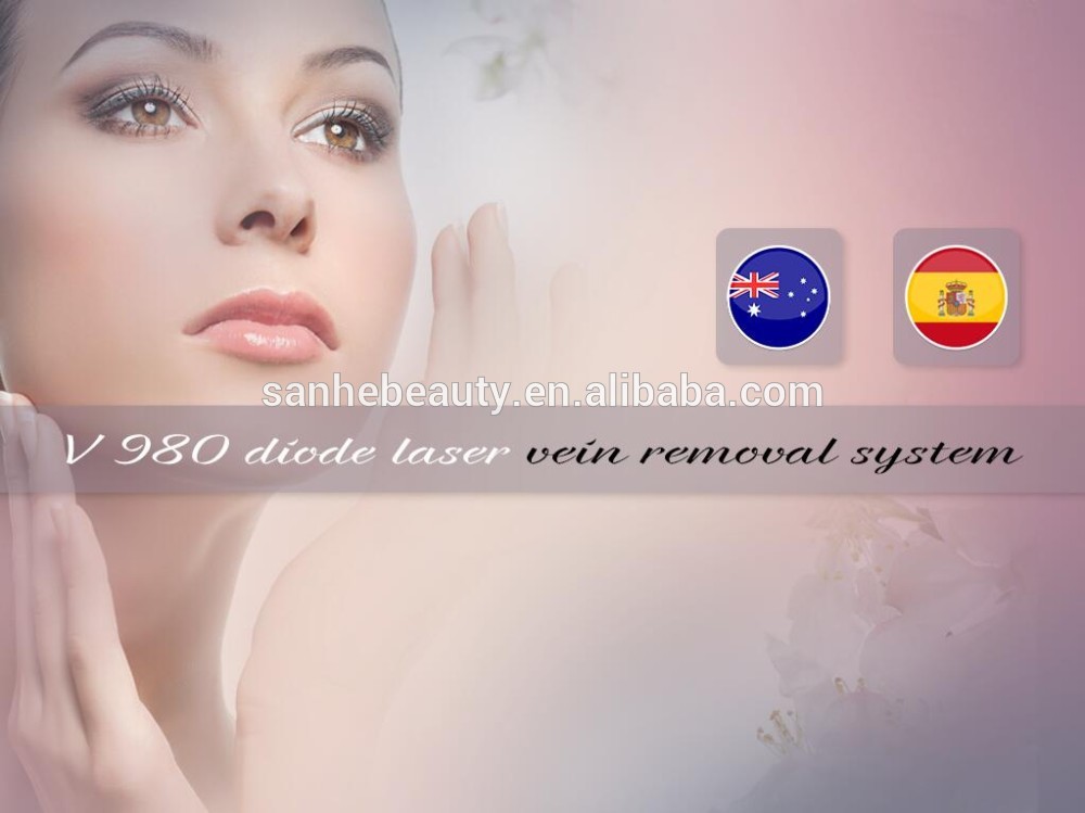 980nm diode laser vascular / spider vein removal machine