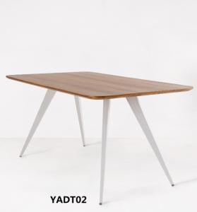 Quality Hot sale white colour Modern simple dinner table (YADT02) wholesale