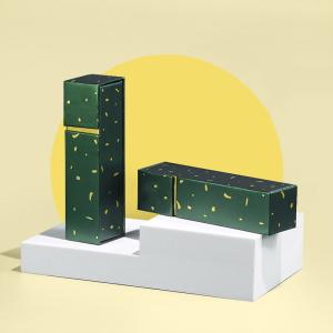 Quality Cosmetics perfume gift box customized spray bottle packaging carton flip magnetic rectangular gift box wholesale