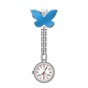 Quality Butterfly Nurse Watch Medical Hanging Brooch Doctor Pocket Watch Quartz Luxury Crystal Luminous Hospital Gift Dropshippi wholesale
