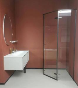 Quality Stainless Stell ,Bathroom Shower Room,Hinge Door,Diamond shape wholesale
