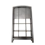 Sliver Standing Indoor Stainless Steel Firewood Rack/Fireplace Parts/Stove