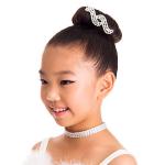 Dramatic Crystal Beads 2-Curve Headpiece Dance Wear Accessories for Children and