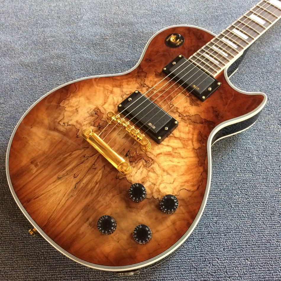 New high quality Custom LP electric guitar, Decaying wood top rosewood fingerboard Electric guitar