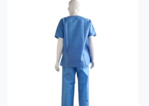 Quality SMS Medical Hospital Patient Gown ISO13485 Certificate wholesale