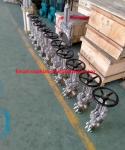 cast steel JIS 10K knife gate valve