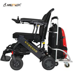 Quality Brushless Motor ISO13485 18 KG 30KM Aluminium Folding Wheelchair wholesale